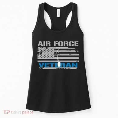 Air Force Veteran Flag Women's Tank Top