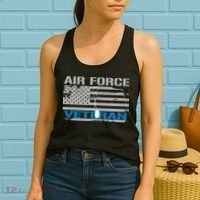 Air Force Veteran Flag Women's Tank Top thumb 2
