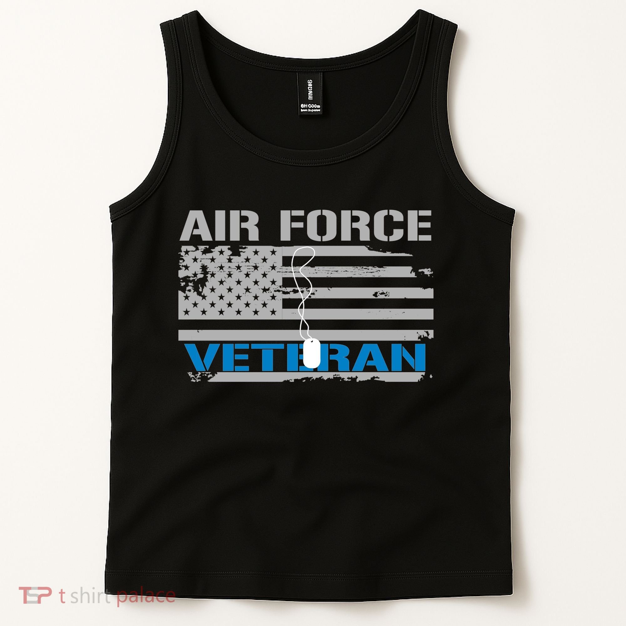 Air Force Veteran Flag Tank Top
