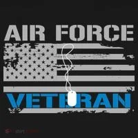 Air Force Veteran Flag Toddler T-Shirt thumb 4