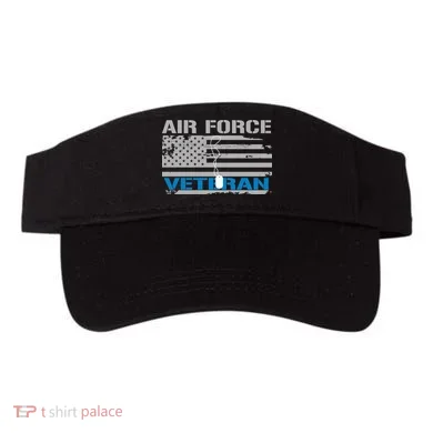 Air Force Veteran Flag Visor