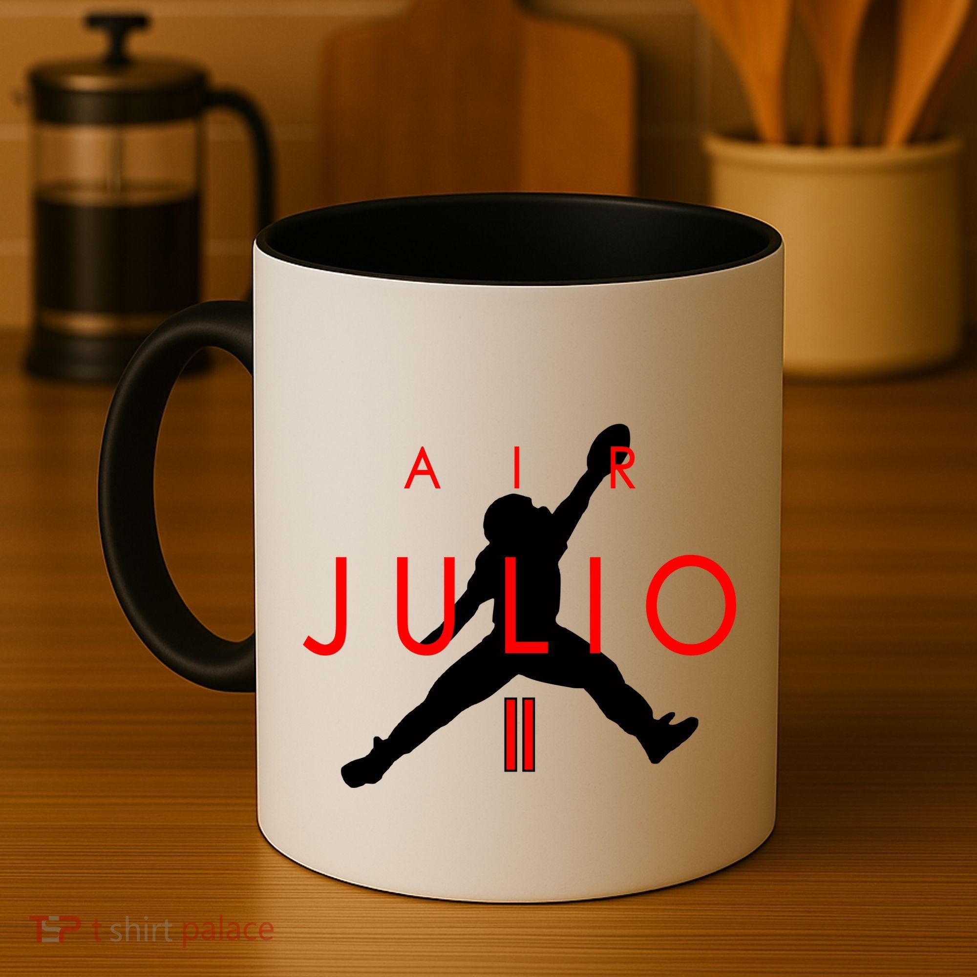 Air Julio Football Atlanta Fan Coffee Mug