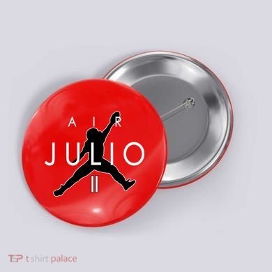 Air Julio Football Atlanta Fan Button