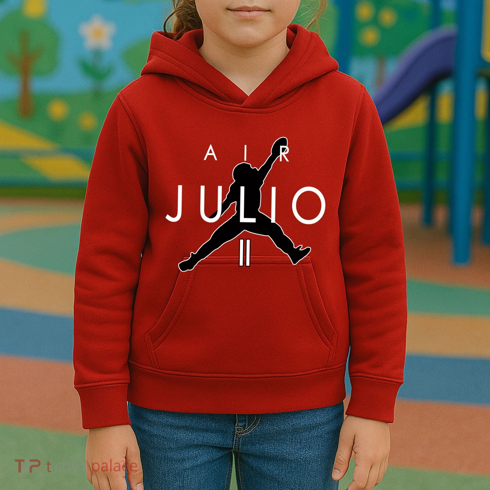Air Julio Football Atlanta Fan Kids Hoodie