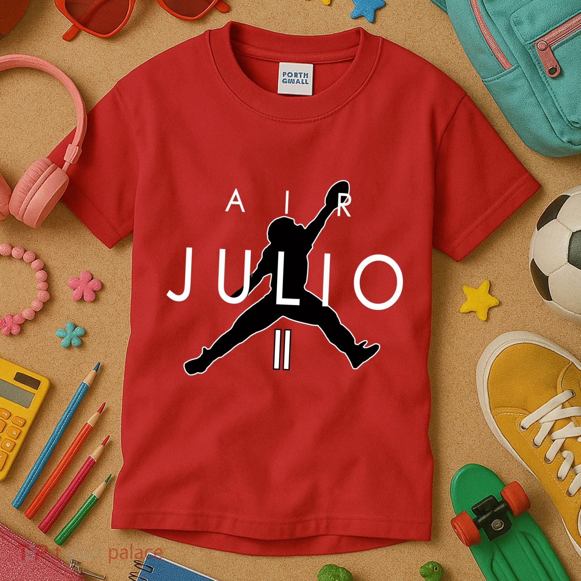 Air Julio Football Atlanta Fan Kids T-Shirt