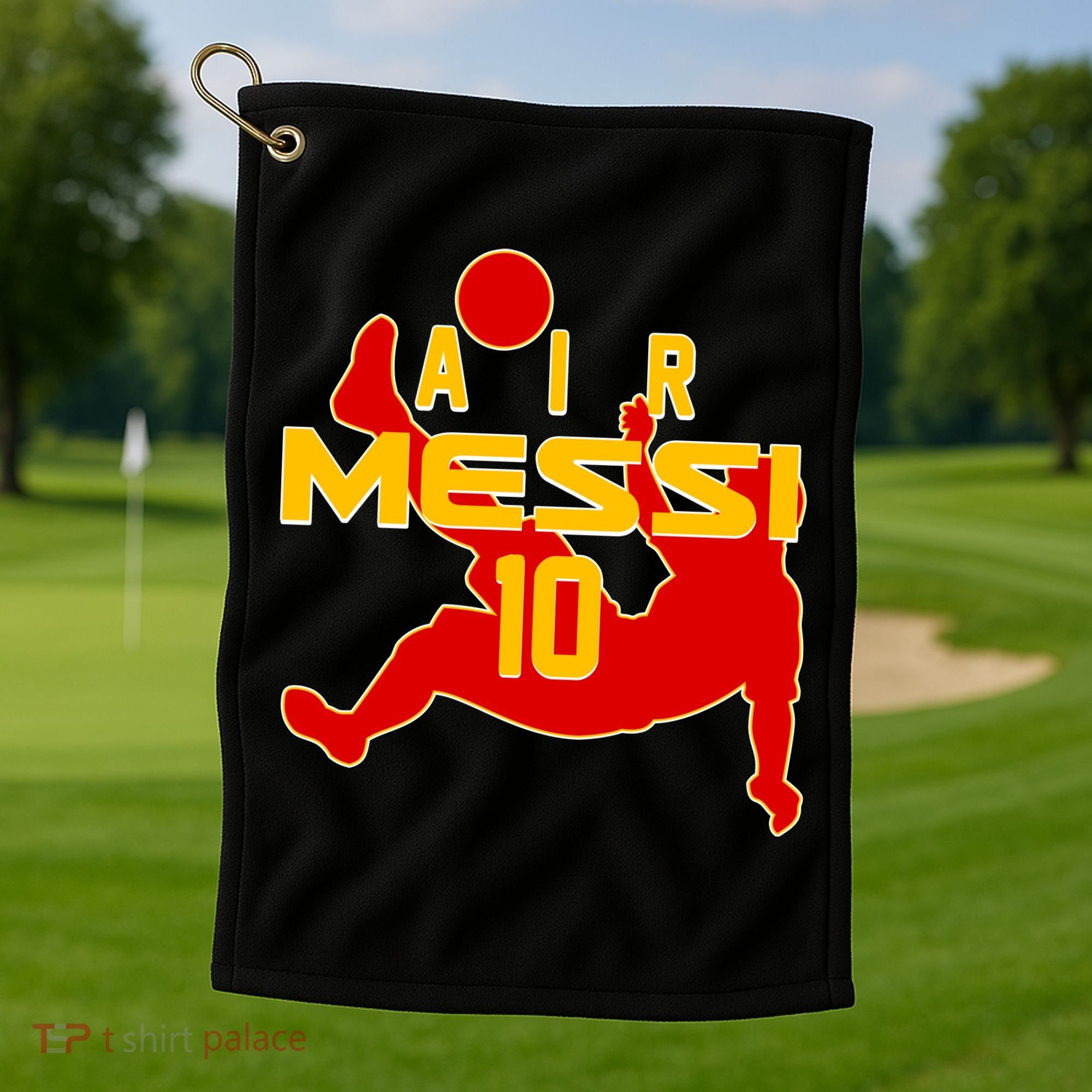 Air Messi No 10 Spain Soccer Futbol Golf Towel