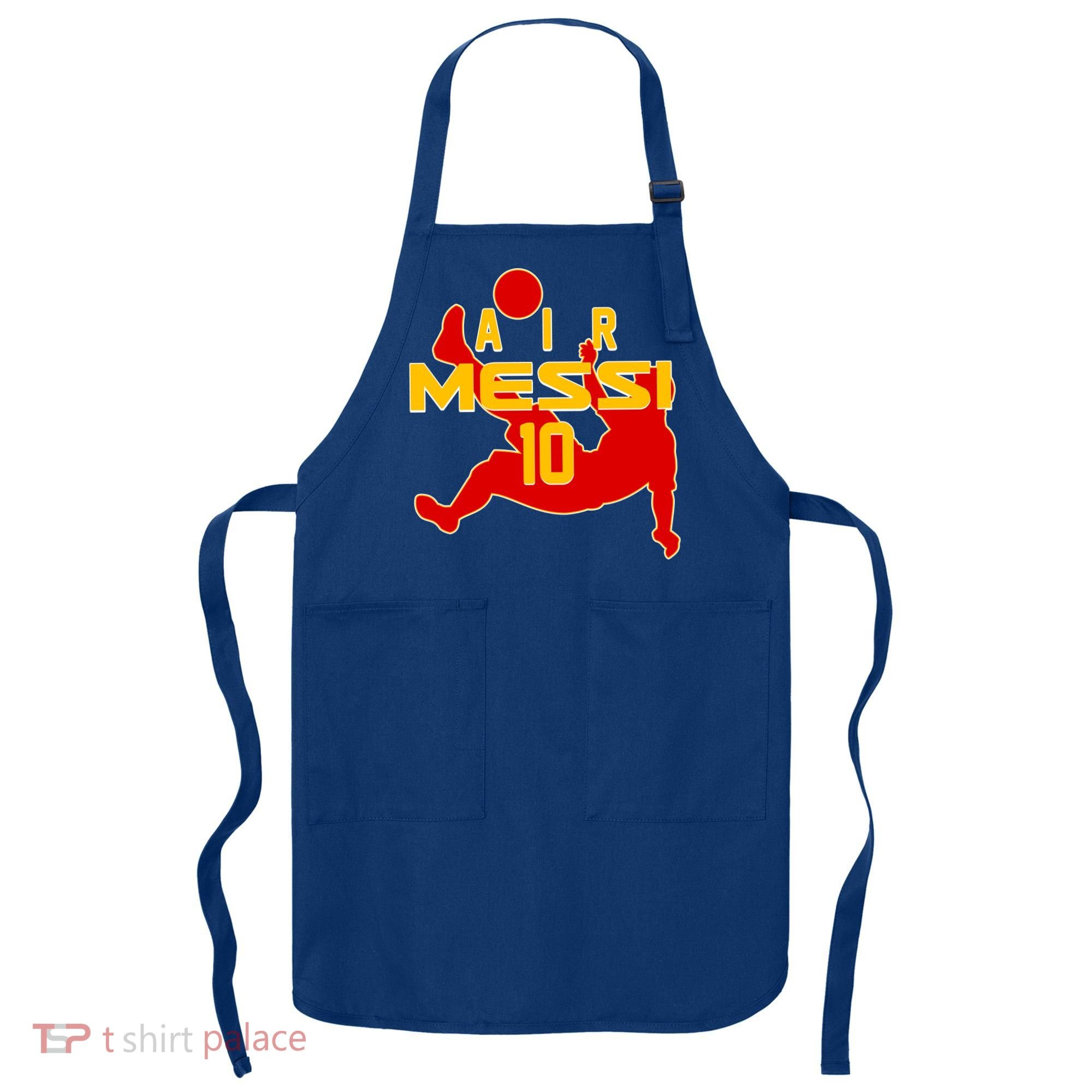 Air Messi No 10 Spain Soccer Futbol Apron
