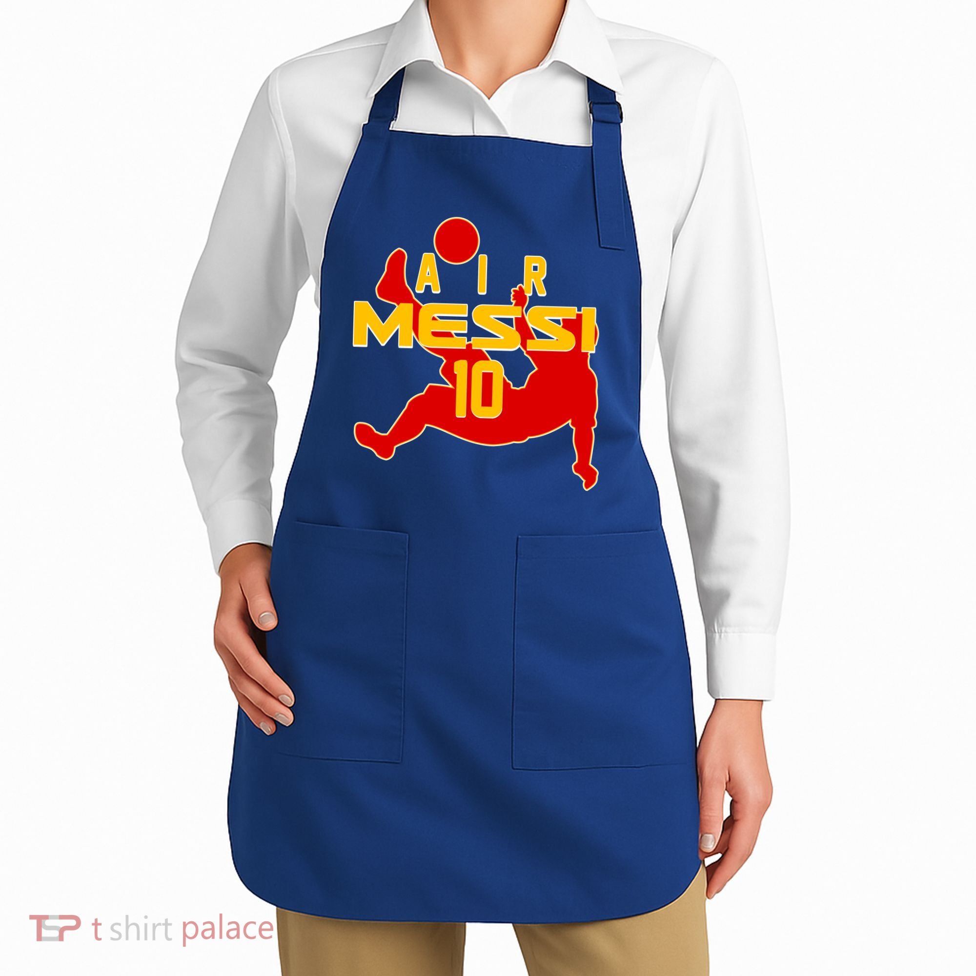Air Messi No 10 Spain Soccer Futbol Apron