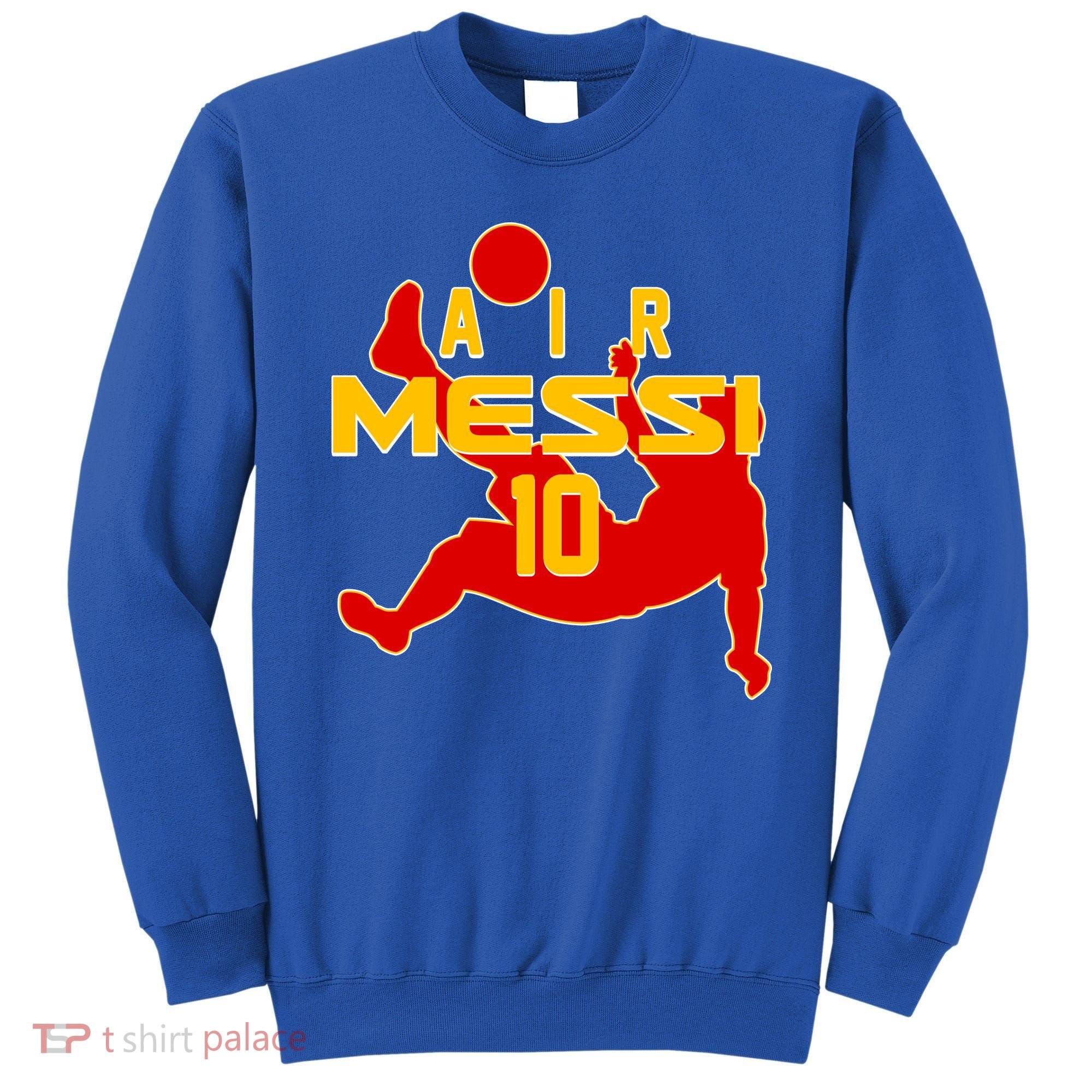 Air Messi No 10 Spain Soccer Futbol Sweatshirt