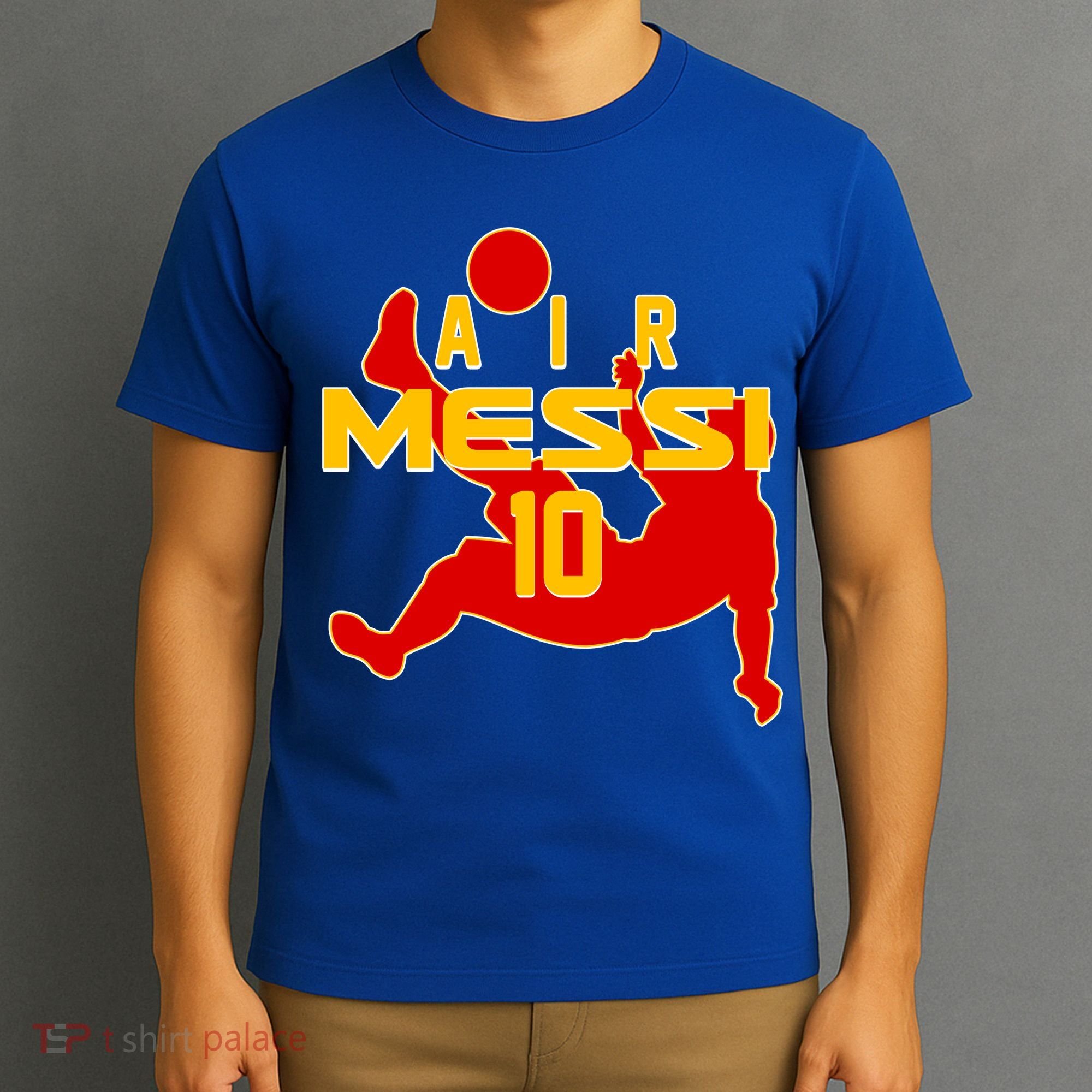 Air Messi No 10 Spain Soccer Futbol T-Shirt