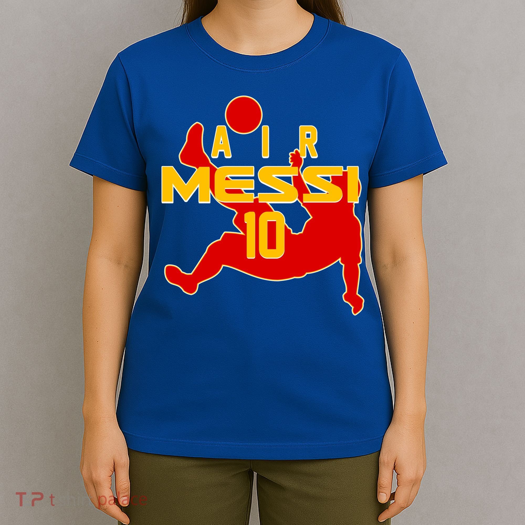Air Messi No 10 Spain Soccer Futbol T-Shirt