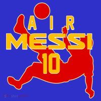 Air Messi No 10 Spain Soccer Futbol T-Shirt thumb 7