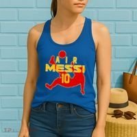 Air Messi No 10 Spain Soccer Futbol Women's Tank Top thumb 2