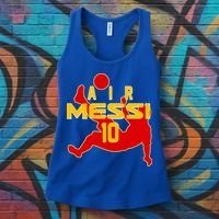 Air Messi No 10 Spain Soccer Futbol Women's Tank Top thumb 3