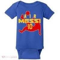 Air Messi No 10 Spain Soccer Futbol Baby Bodysuit thumb 0