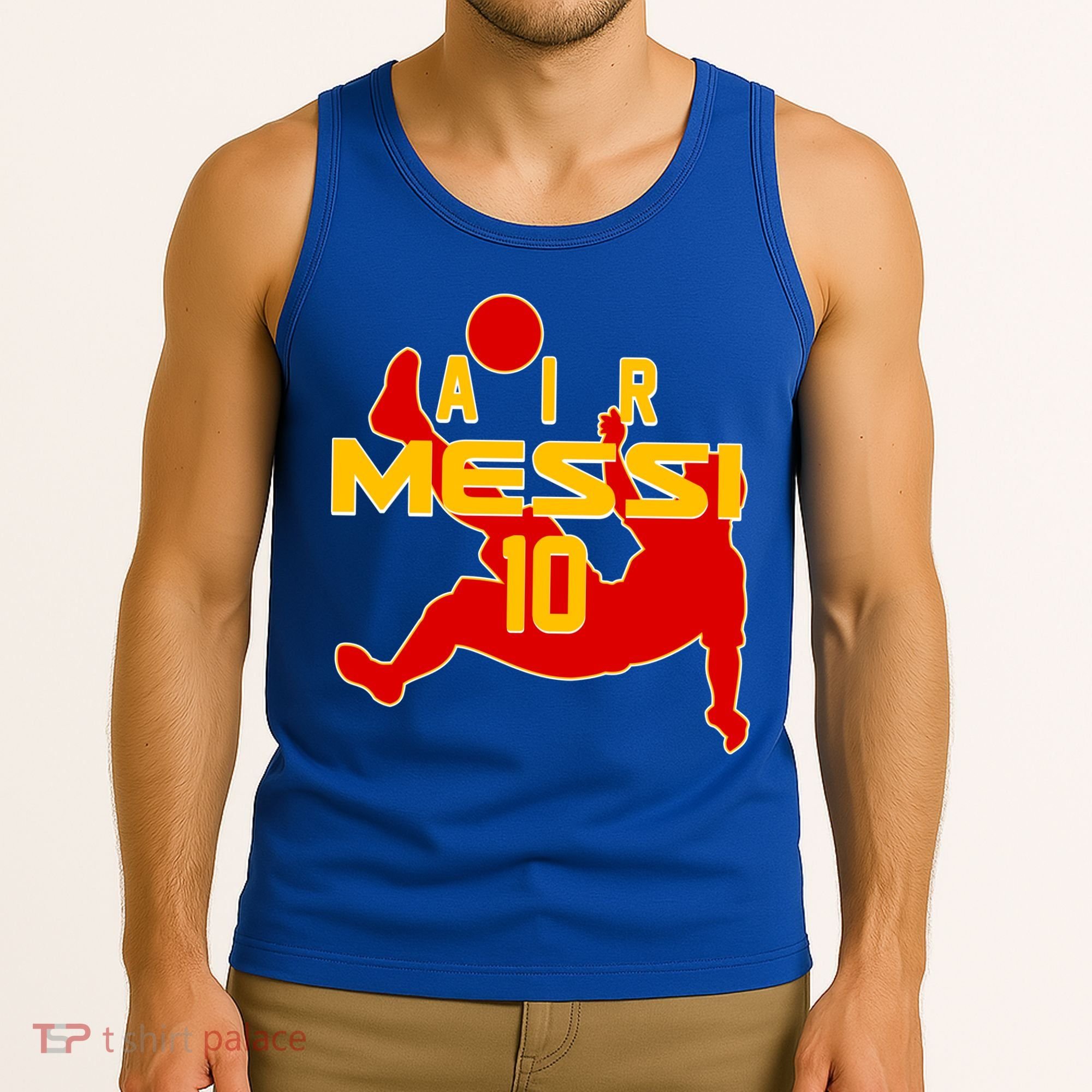 Air Messi No 10 Spain Soccer Futbol Tank Top
