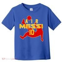 Air Messi No 10 Spain Soccer Futbol Toddler T-Shirt thumb 0