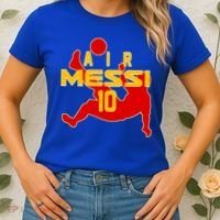 Air Messi No 10 Spain Soccer Futbol Women's T-Shirt thumb 2