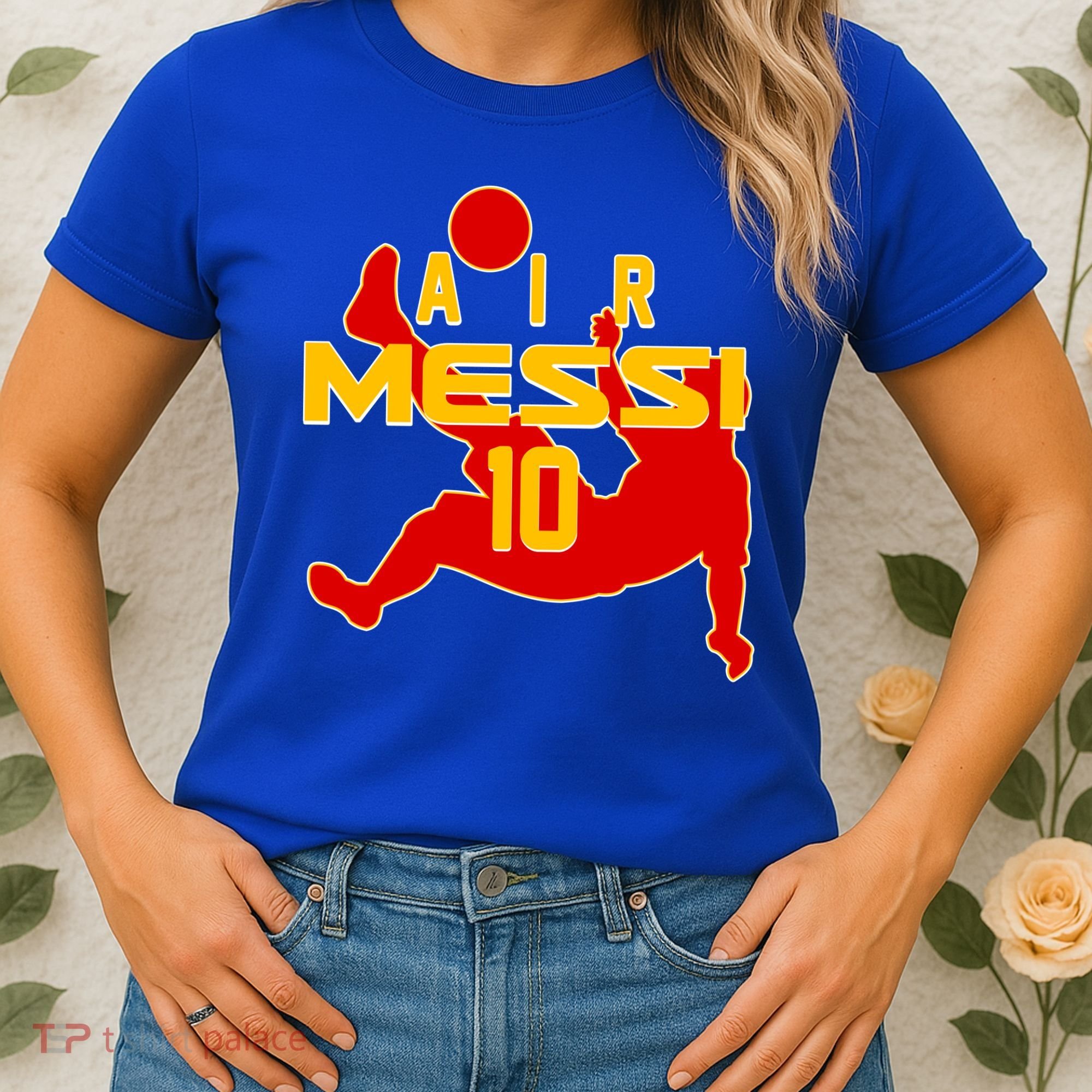 Air Messi No 10 Spain Soccer Futbol Women's T-Shirt