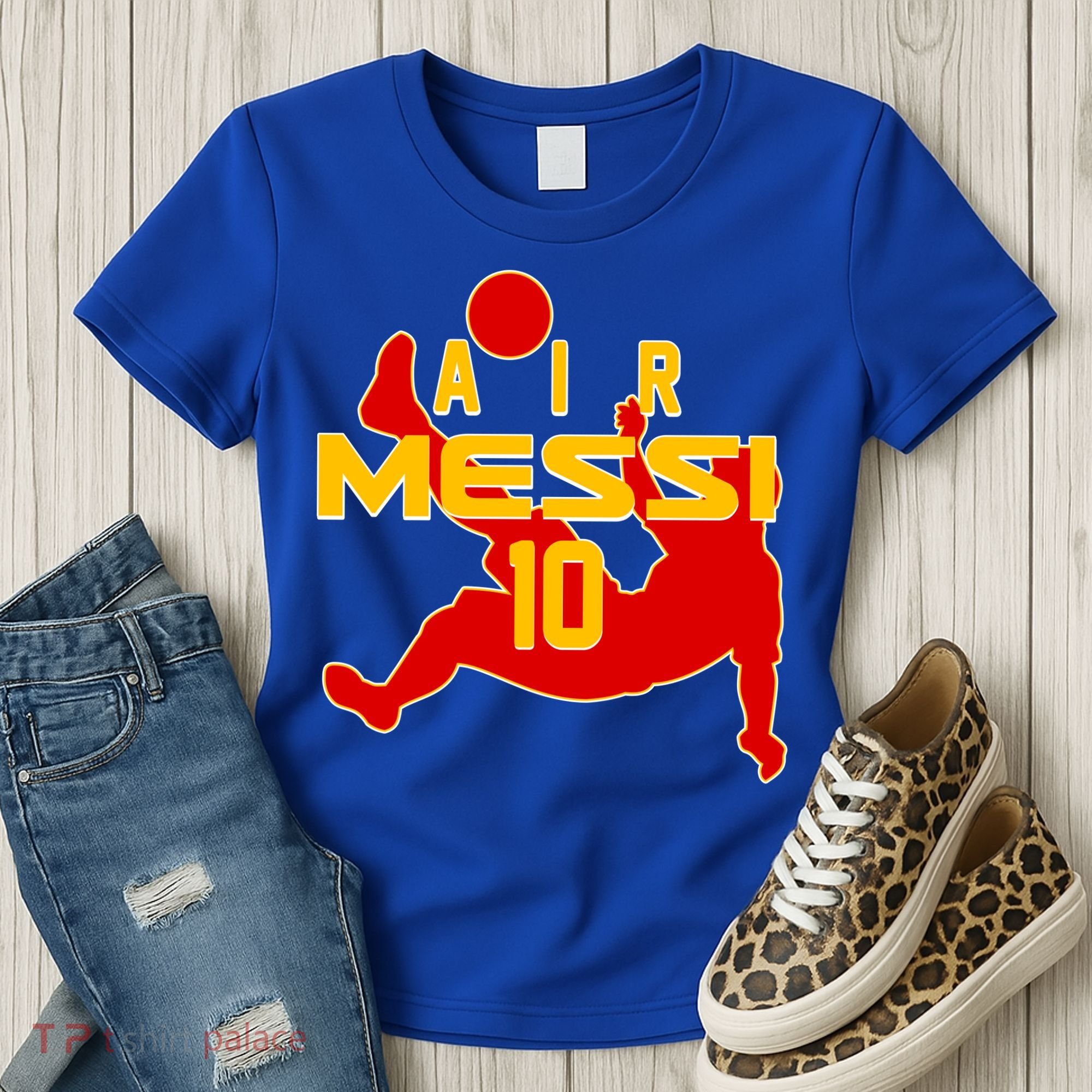 Air Messi No 10 Spain Soccer Futbol Women's T-Shirt