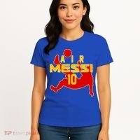 Air Messi No 10 Spain Soccer Futbol Women's T-Shirt thumb 4