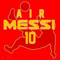 Air Messi No 10 Spain Soccer Futbol Santa Hat thumb 1