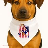 Air Trump USA-Made Doggie Bandana thumb 1