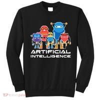 Artificial Intelligence Robots Computer Science AI Sweatshirt thumb 0