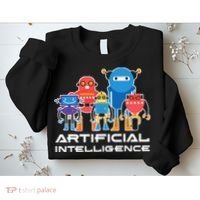 Artificial Intelligence Robots Computer Science AI Sweatshirt thumb 2