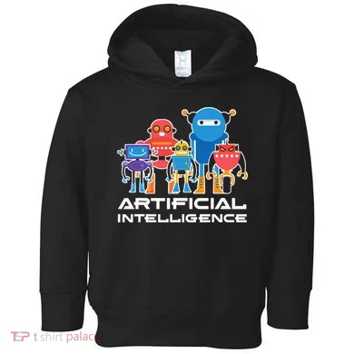Artificial Intelligence Robots Computer Science AI Toddler Hoodie