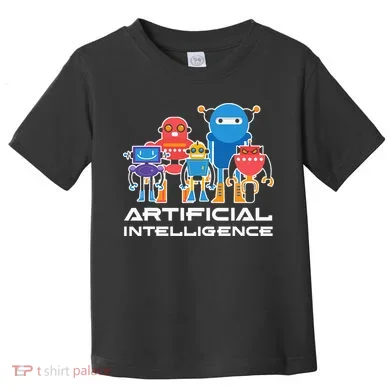 Artificial Intelligence Robots Computer Science AI Toddler T-Shirt
