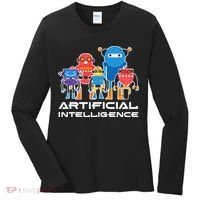 Artificial Intelligence Robots Computer Science AI Women's Long Sleeve Shirt thumb 0