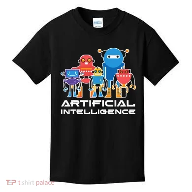 Artificial Intelligence Robots Computer Science AI Kids T-Shirt