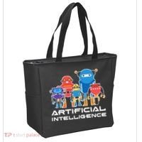 Artificial Intelligence Robots Computer Science AI Tote Bag thumb 2