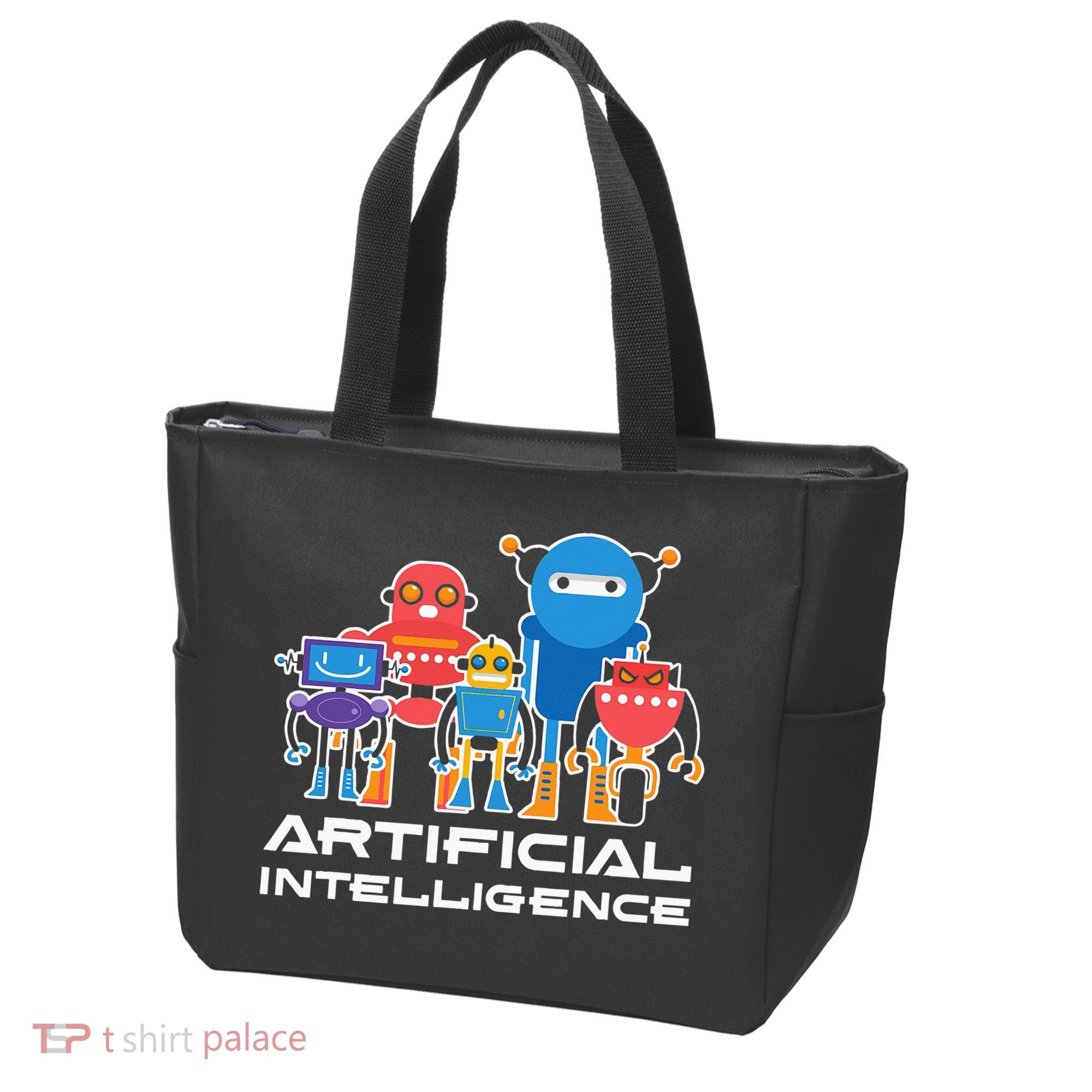 Artificial Intelligence Robots Computer Science AI Tote Bag