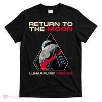 Artemis II Return To The Moon Lunar Flyby Mission 2026 T-Shirt thumb 0
