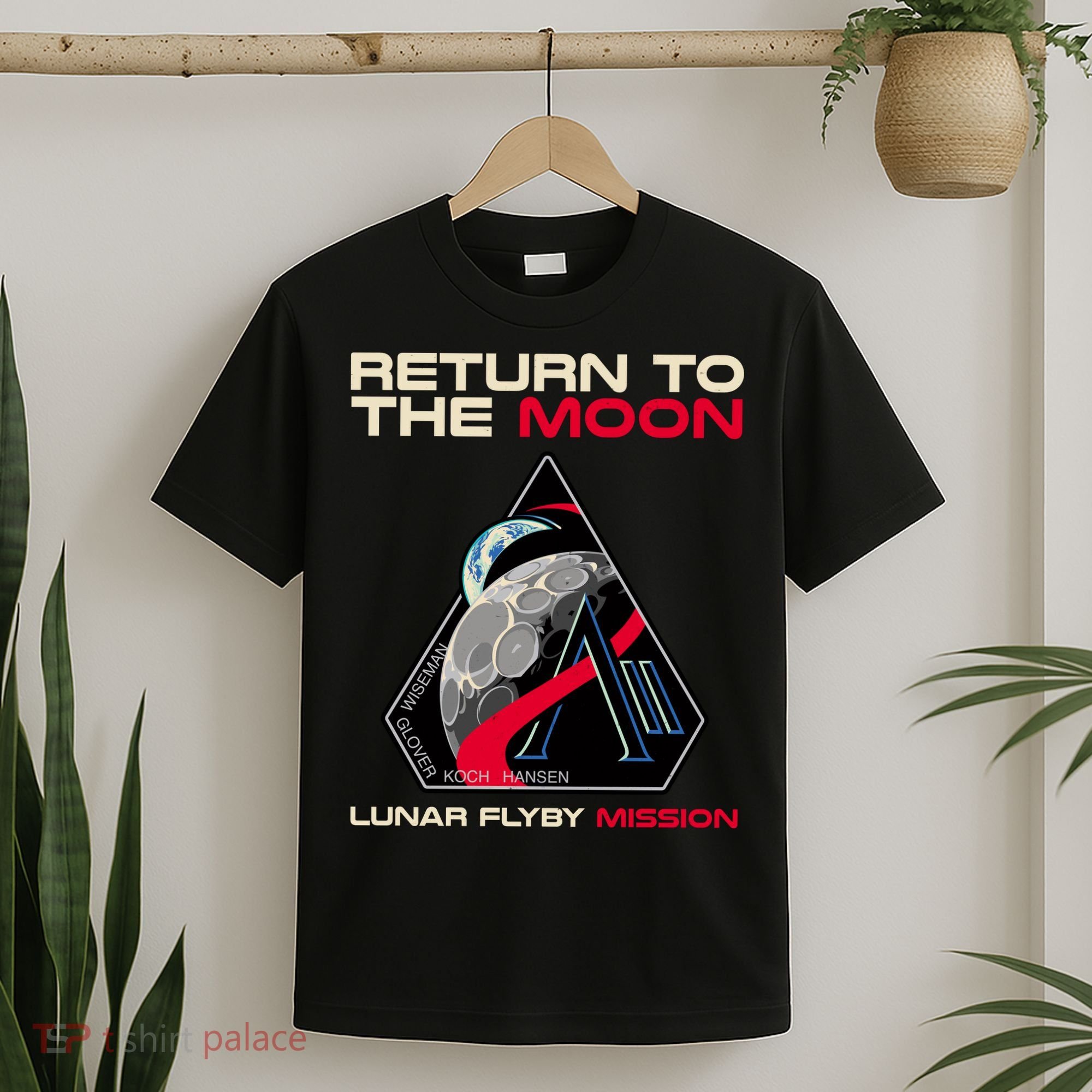 Artemis II Return To The Moon Lunar Flyby Mission 2026 T-Shirt