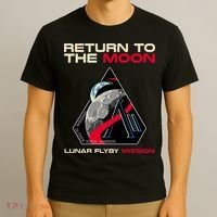 Artemis II Return To The Moon Lunar Flyby Mission 2026 T-Shirt thumb 3