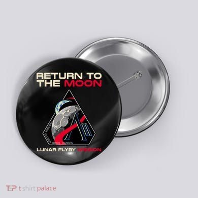 Artemis II Return To The Moon Lunar Flyby Mission 2026 Button