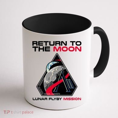 Artemis II Return To The Moon Lunar Flyby Mission 2026 Coffee Mug back