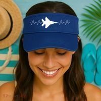 Airplane Pilot Air force Heartbeat Visor thumb 2