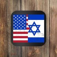 American Israeli Support Israel Coaster thumb 0