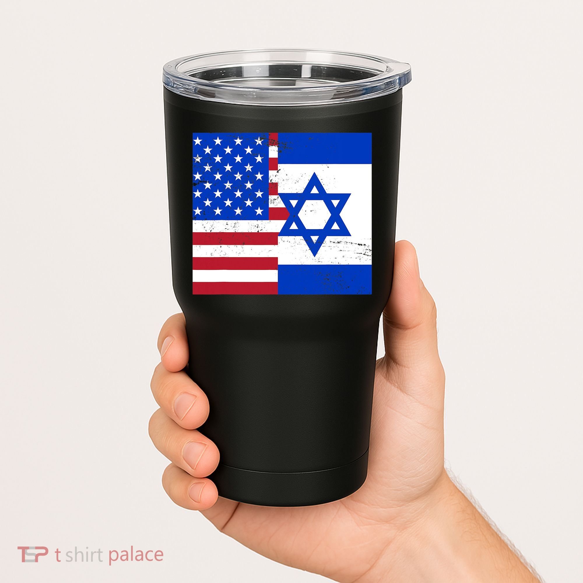 American Israeli Support Israel Tumbler
