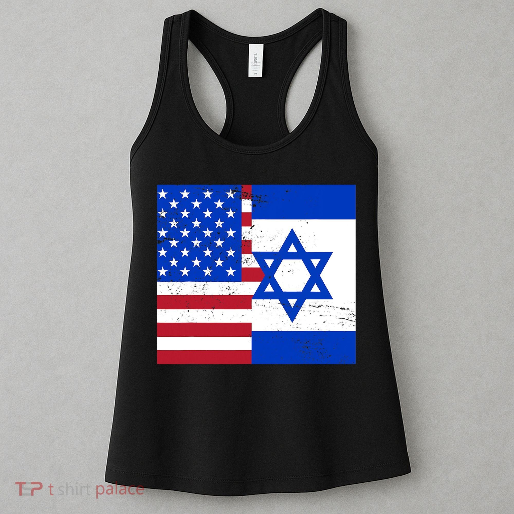 American Israeli Support Israel Women's Tank Top