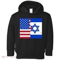 American Israeli Support Israel Toddler Hoodie thumb 0