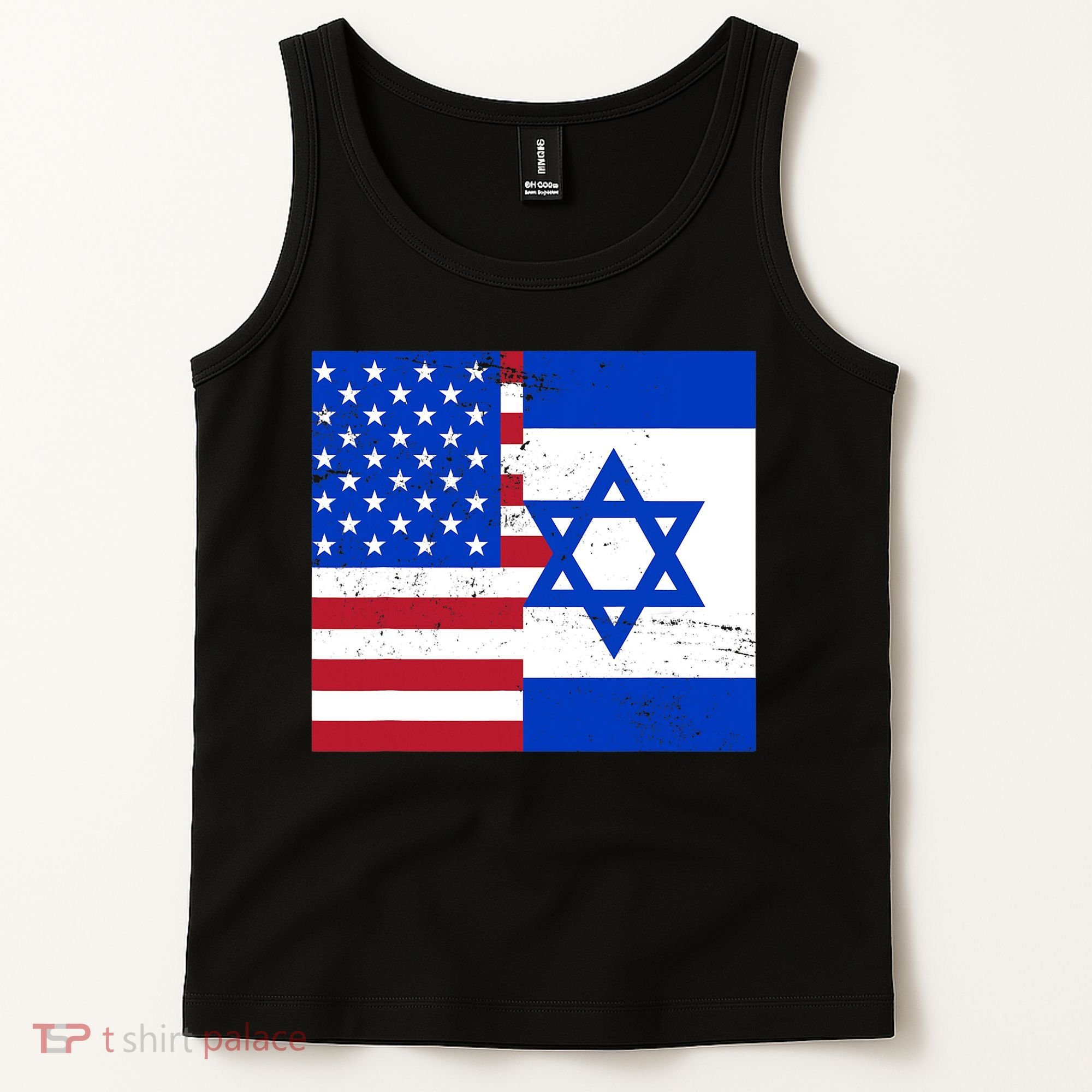 American Israeli Support Israel Tank Top