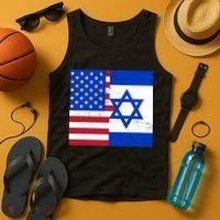 American Israeli Support Israel Tank Top thumb 4