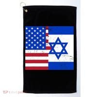American Israeli Support Israel Golf Towel thumb 0