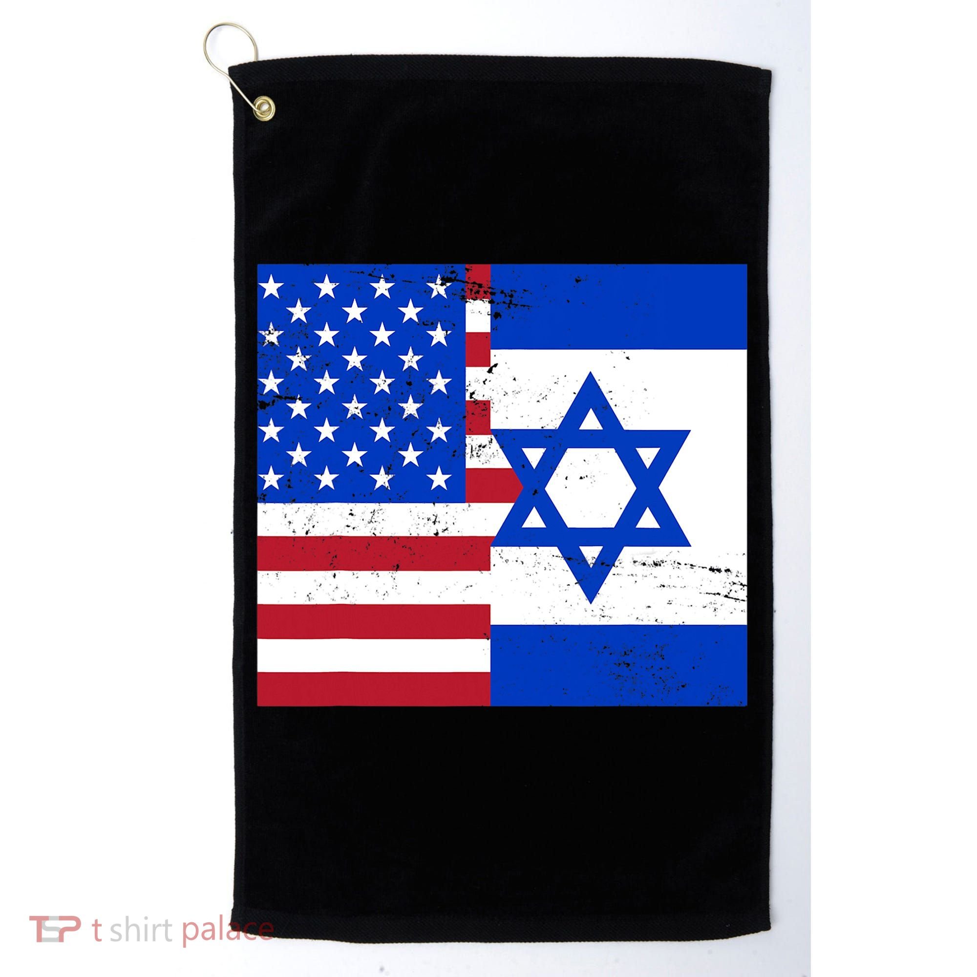 American Israeli Support Israel Golf Towel