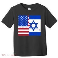 American Israeli Support Israel Toddler T-Shirt thumb 0
